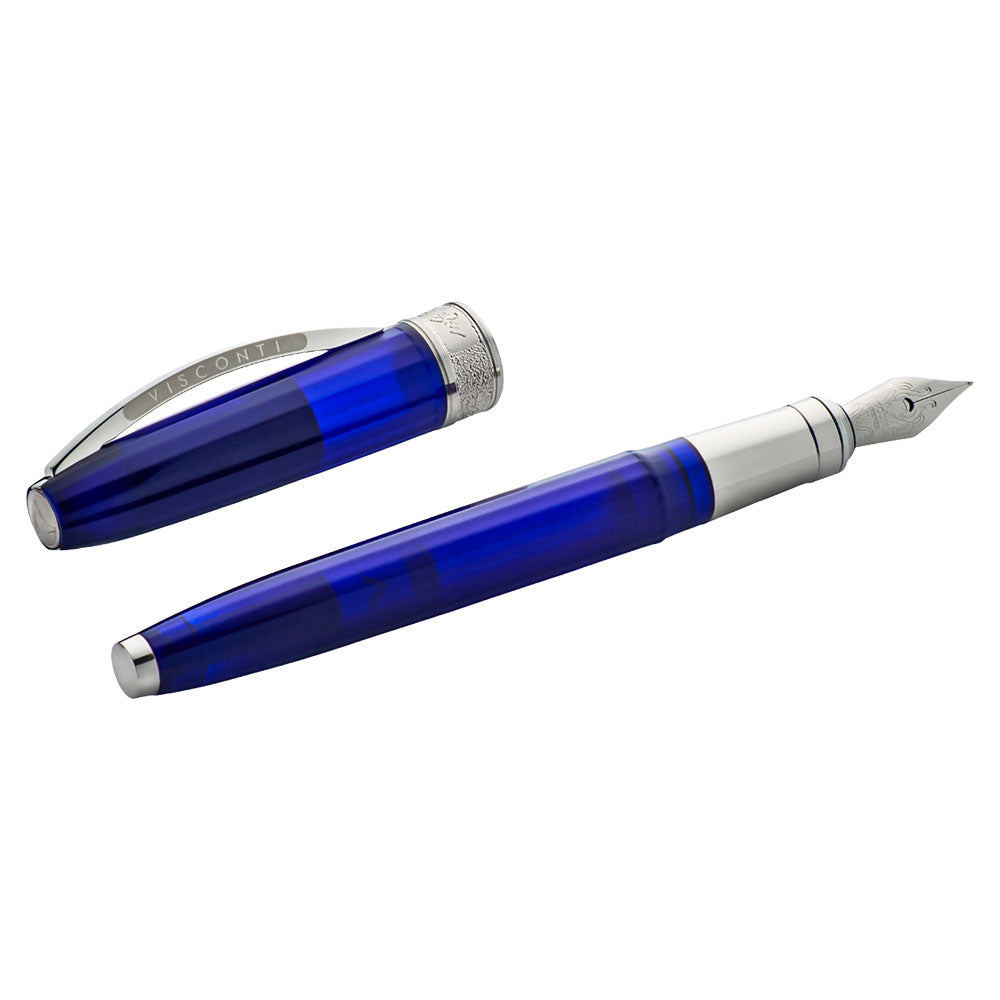 Visconti Michelangelo Blue Fountain Pen