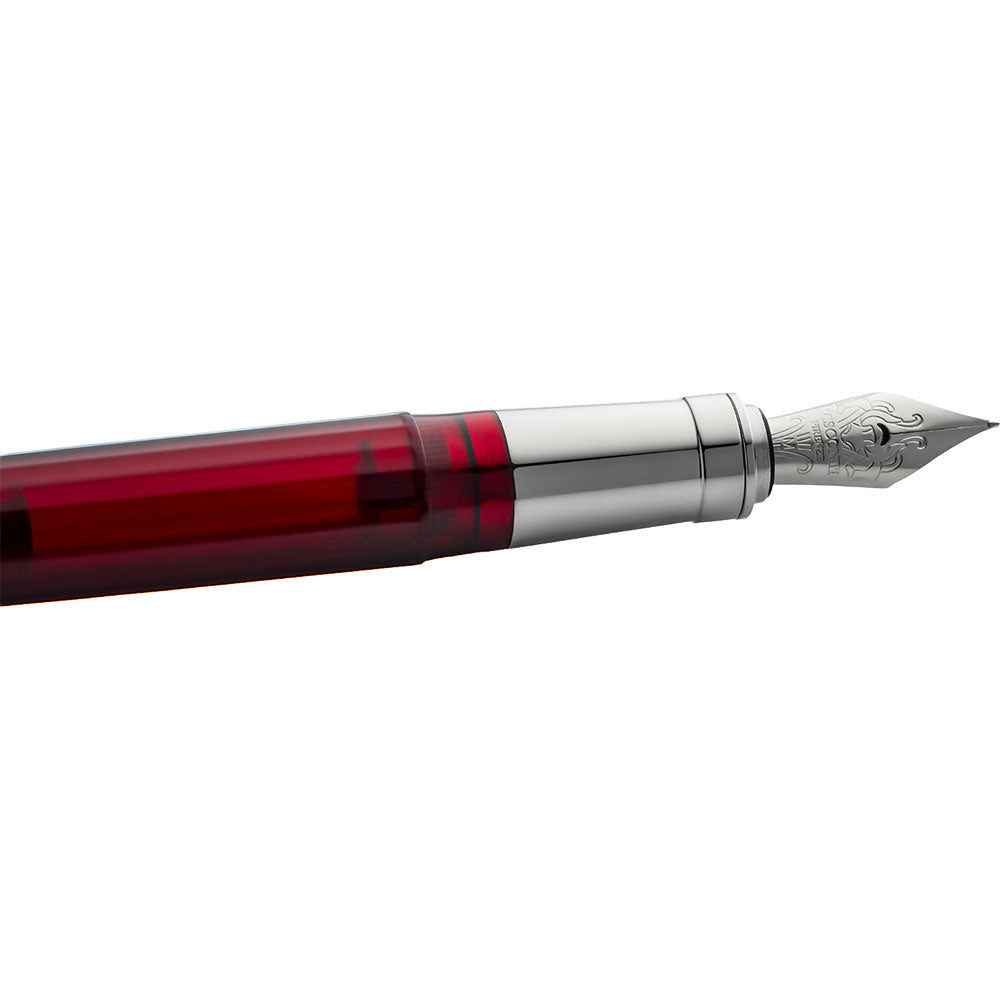Visconti Michelangelo Red Fountain Pen
