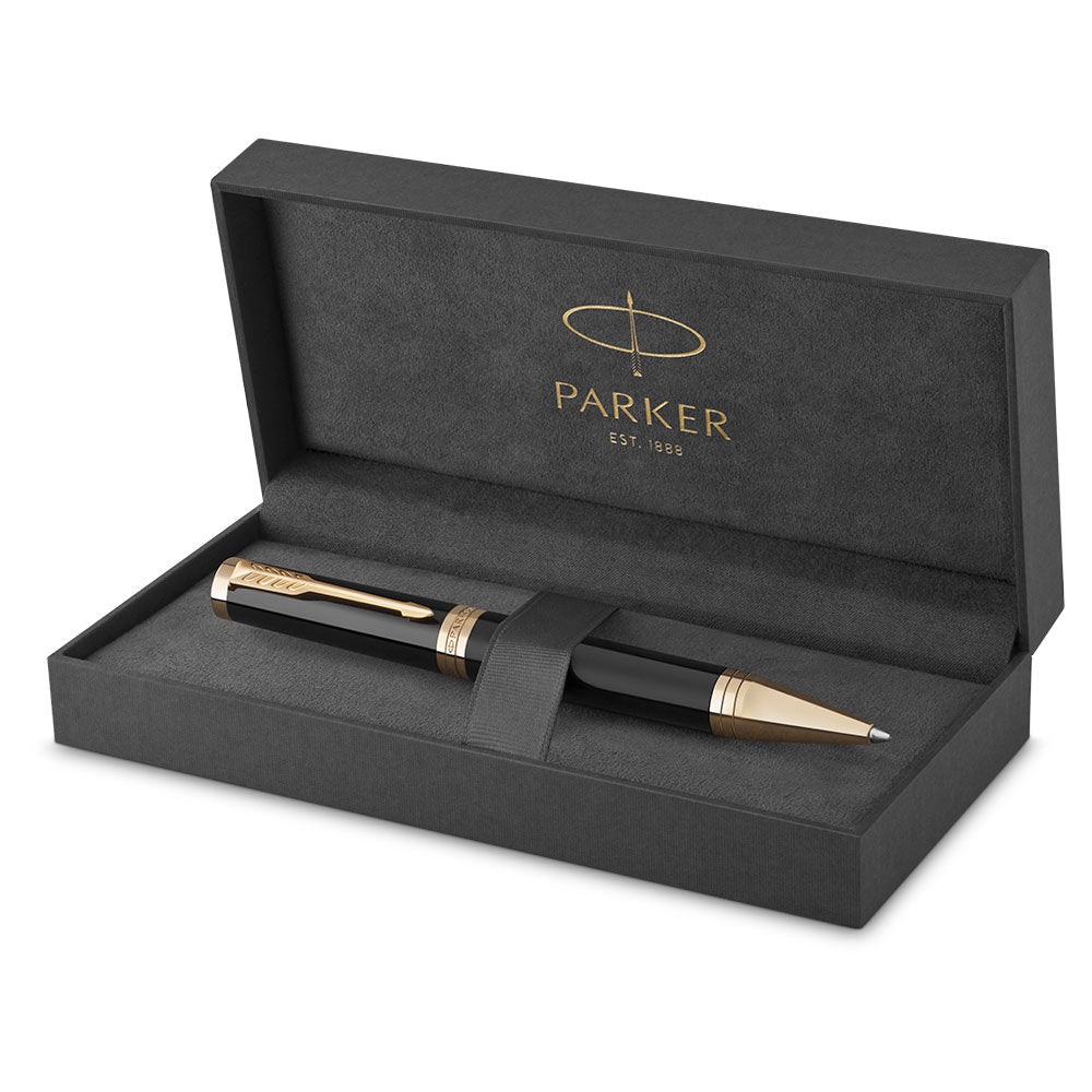 Parker Ingenuity Ballpoint Black Gold Trim