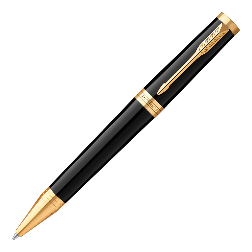 Parker Ingenuity Ballpoint Black Gold Trim