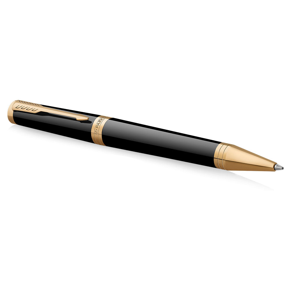 Parker Ingenuity Ballpoint Black Gold Trim