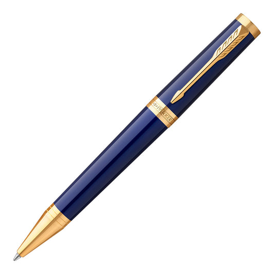 Parker Ingenuity Ballpoint Blue Gold Trim