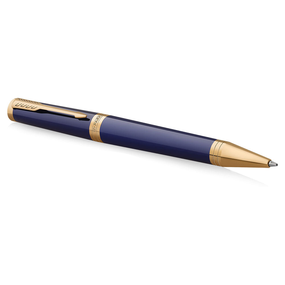 Parker Ingenuity Ballpoint Blue Gold Trim