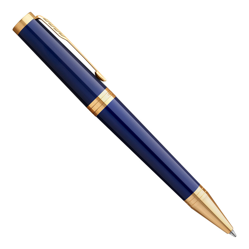 Parker Ingenuity Ballpoint Blue Gold Trim