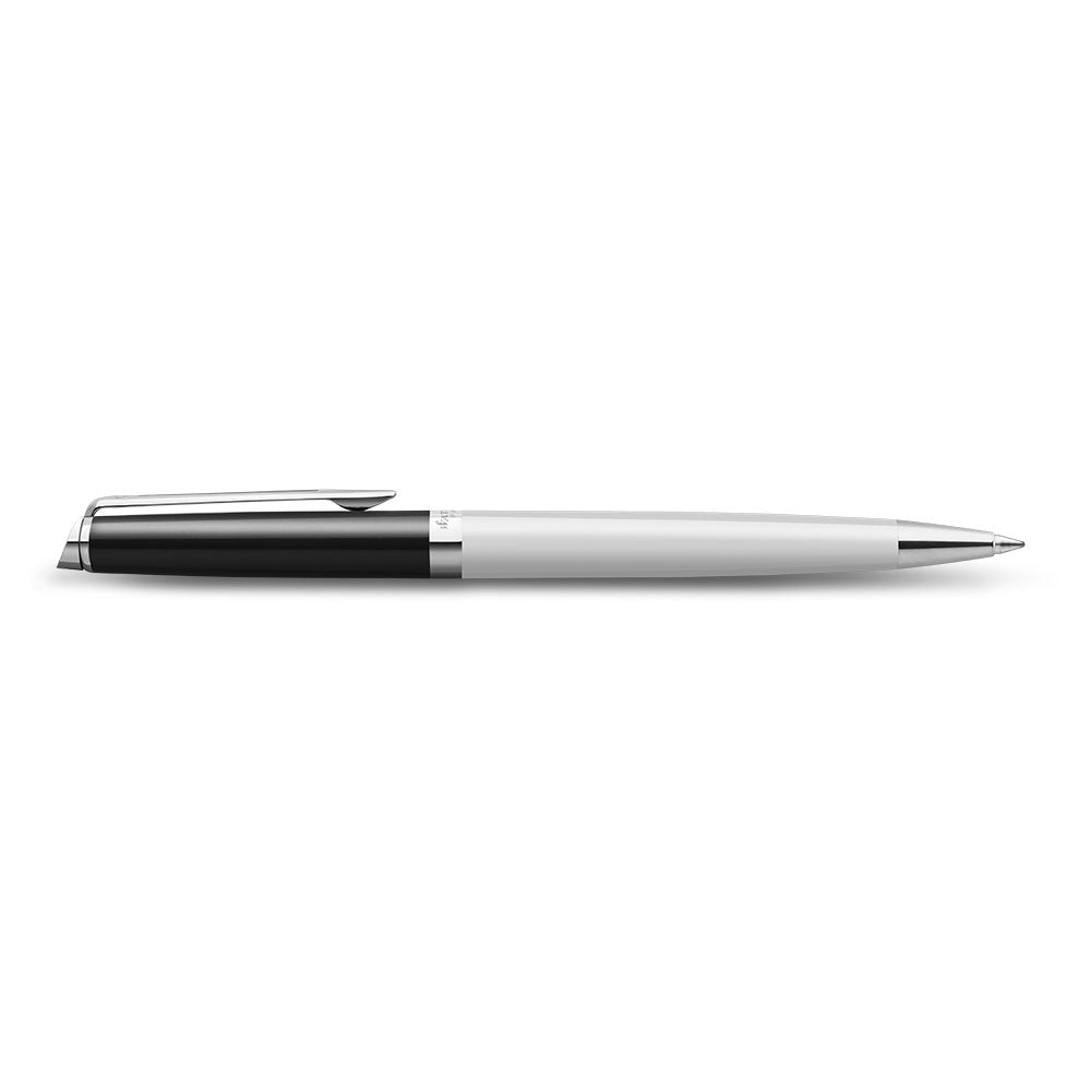 Waterman Color Block Hemisphere Ballpoint Black White