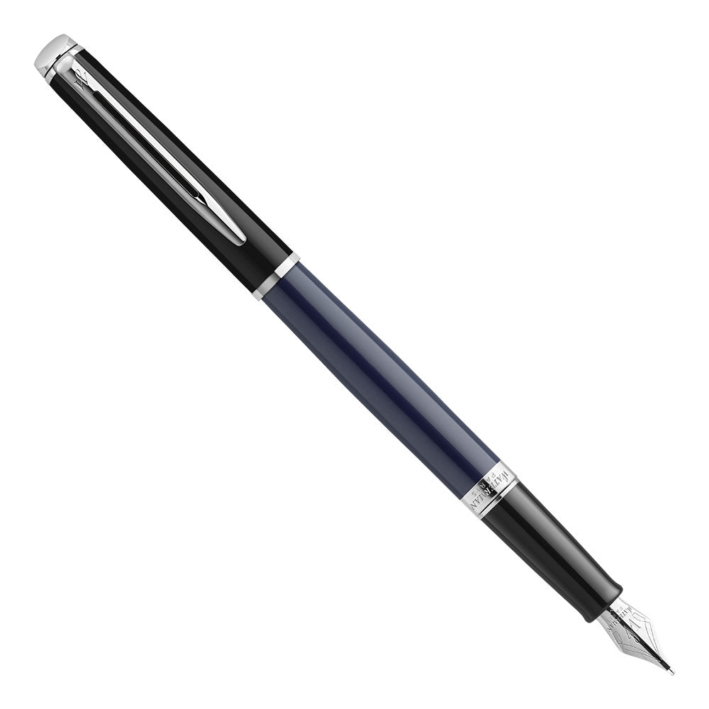 Waterman Color Block Hemisphere Black Blue Fountain Pen