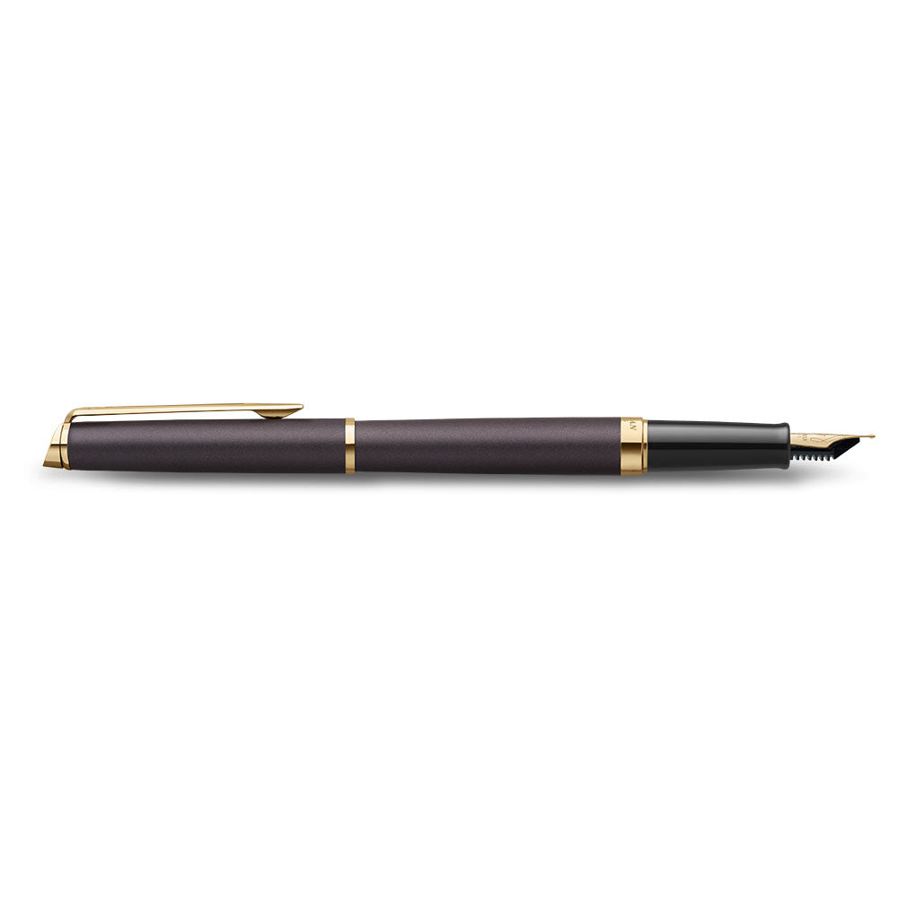 Waterman Hemisphere Lava Black GT Fountain Pen