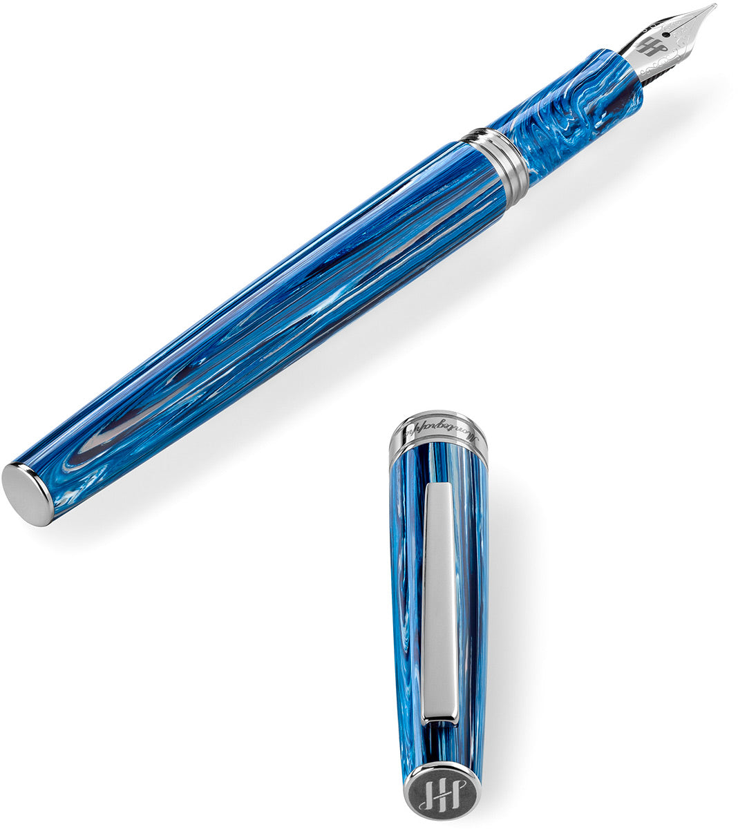 Montegrappa Armonia Adriatic Sea Fountain Pen