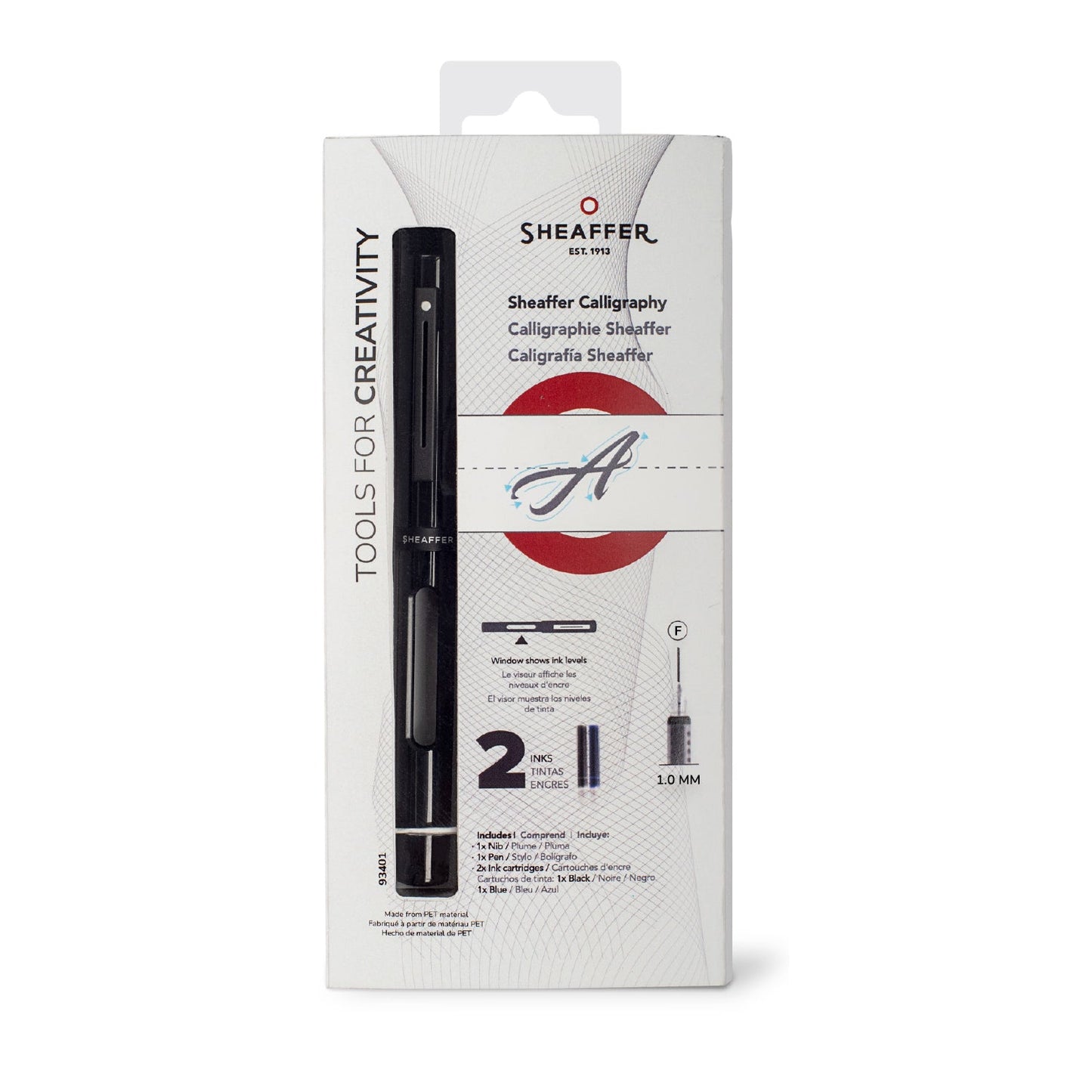 Sheaffer Calligraphy Black Fountain Pen