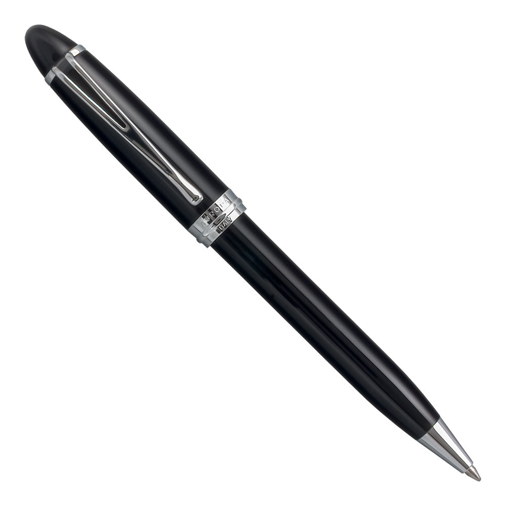 Aurora Ipsilon Deluxe Ballpoint Black Chrome Trim