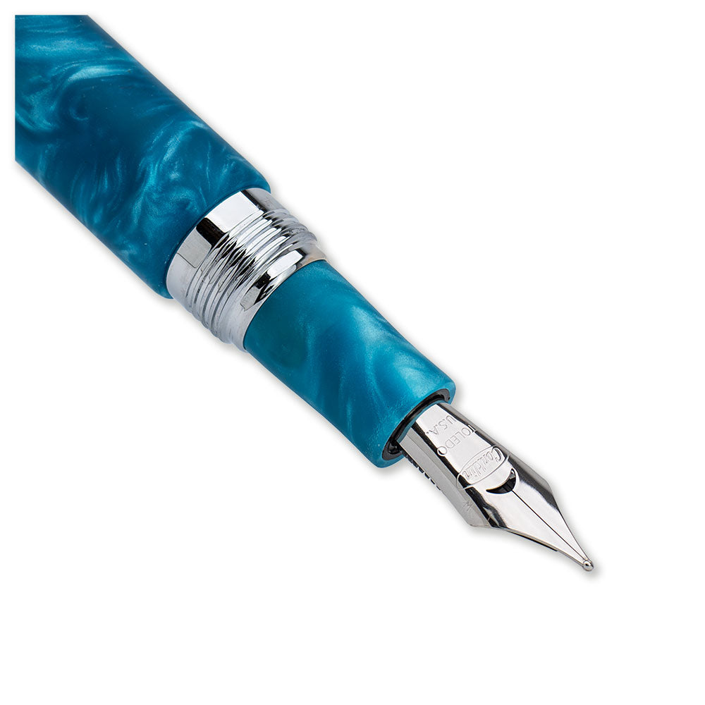 Conklin Spectra Fusion Blue Fountain Pen