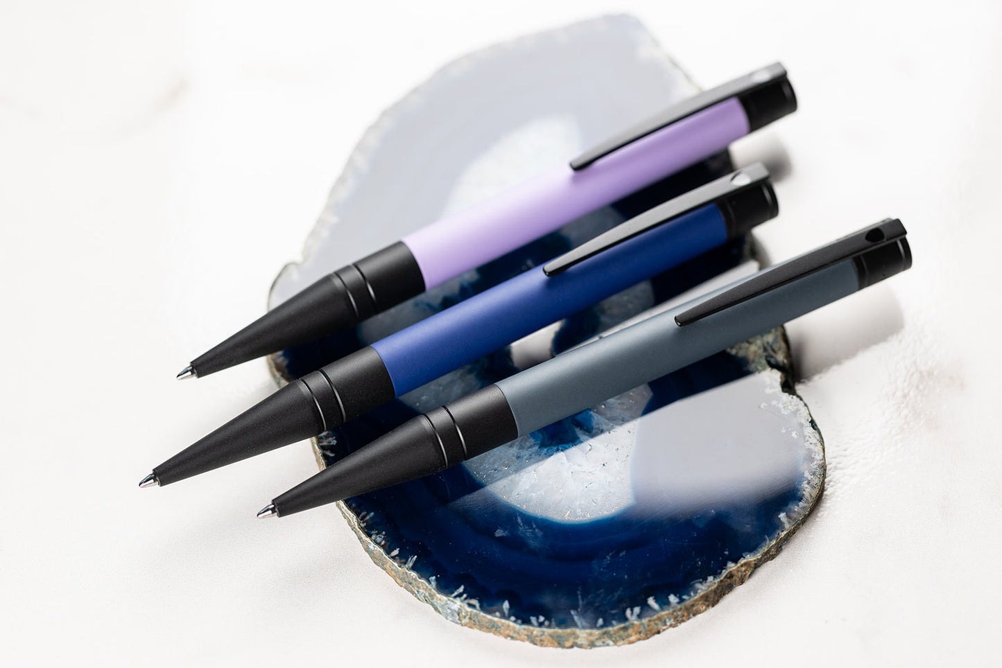 ST Dupont D-Initial Velvet Rollerball Lilac