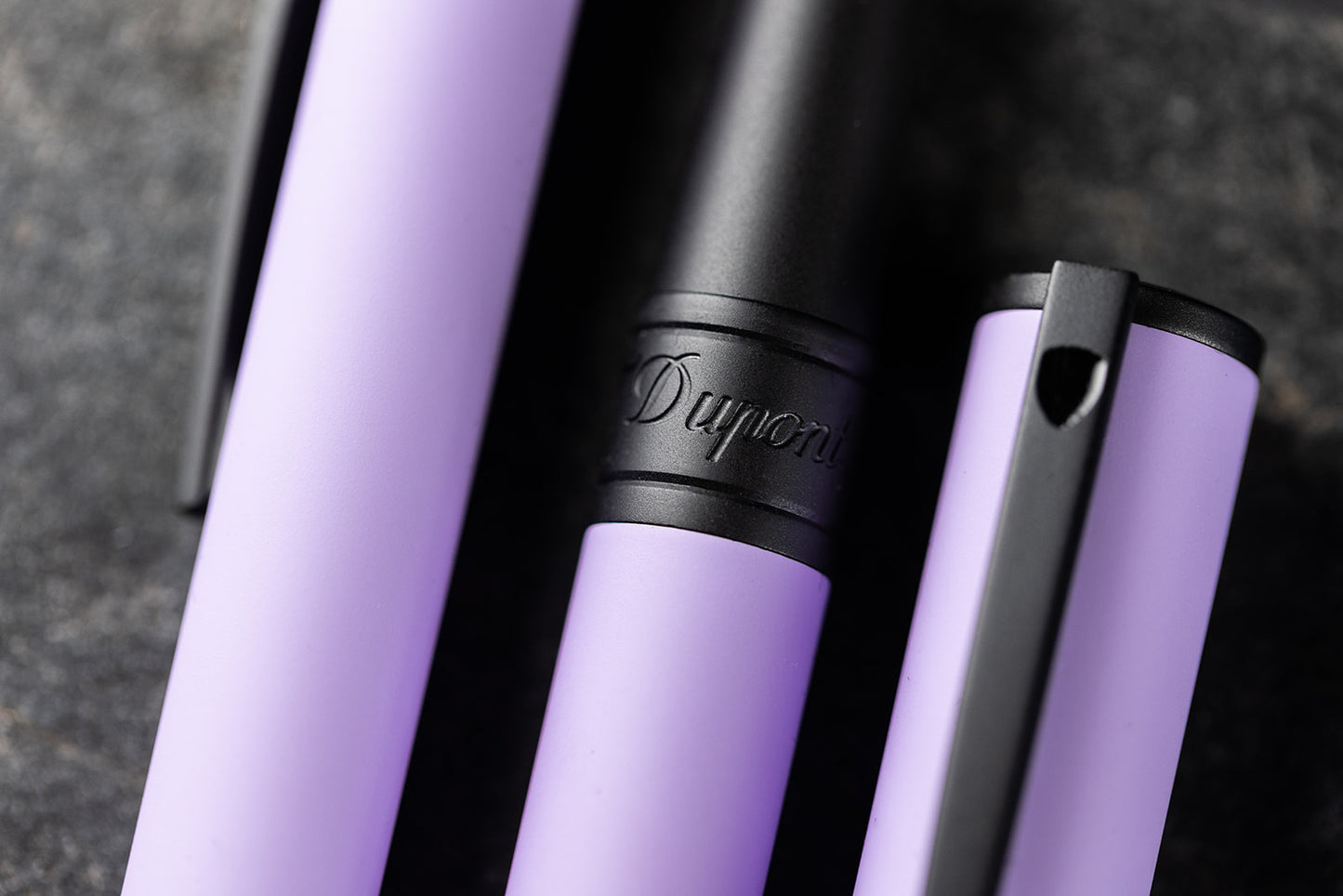 ST Dupont D-Initial Velvet Rollerball Lilac