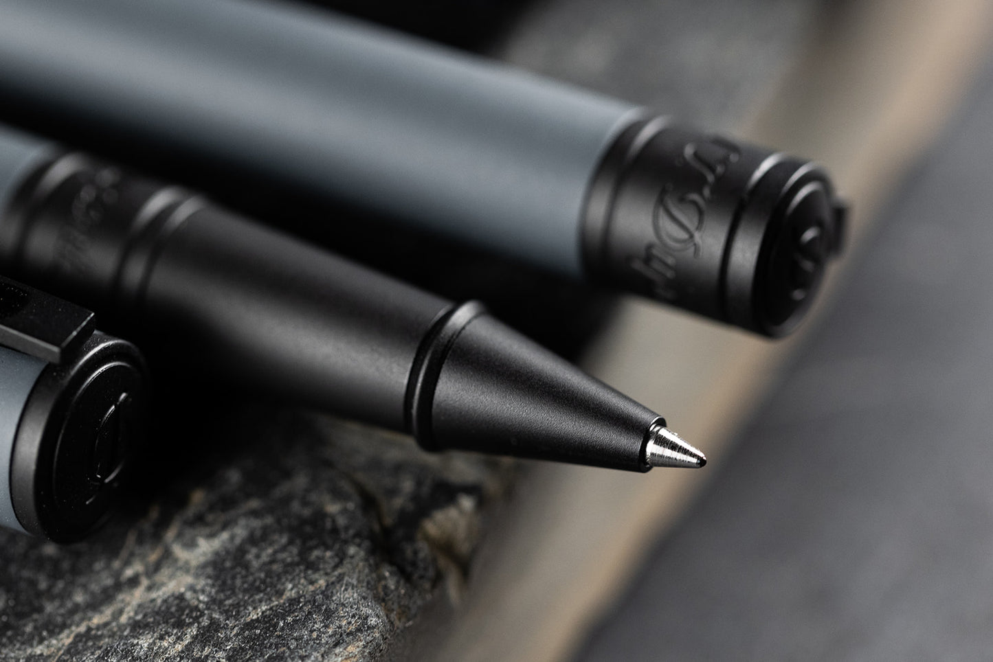 ST Dupont D-Initial Velvet Ballpoint Graphite
