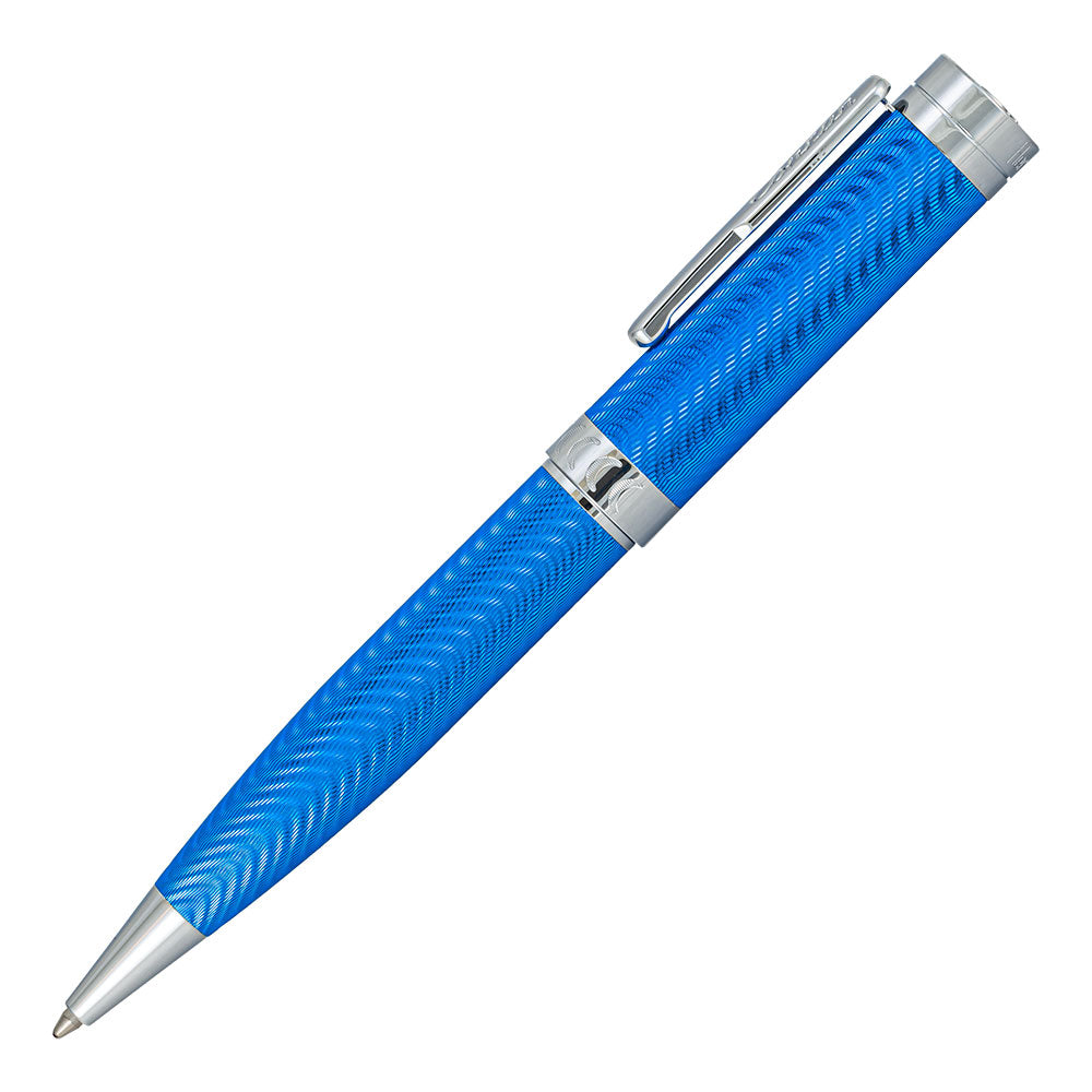 Conklin Herringbone Signature Ballpoint Blue