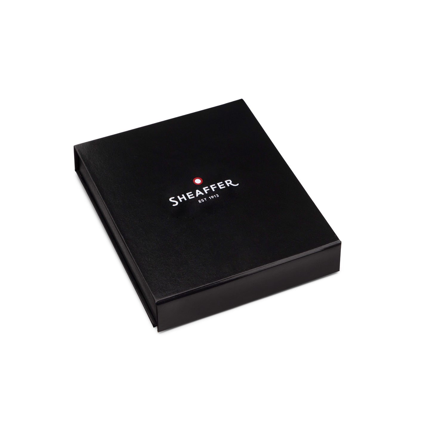 Sheaffer Gift Set 300 Ballpoint Black Chrome Trim + Business Card Holder