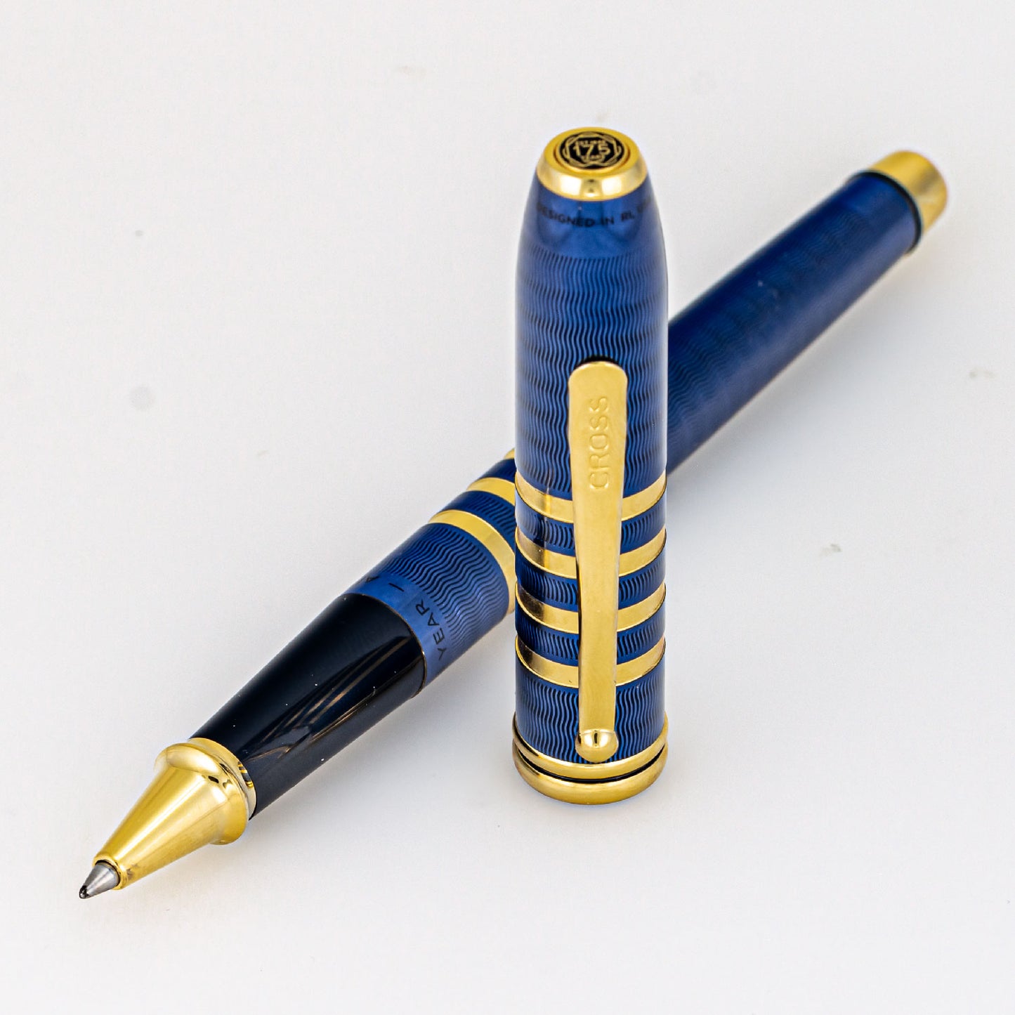 Cross 175th Anniversary Townsend Blue & Gold Rollerball