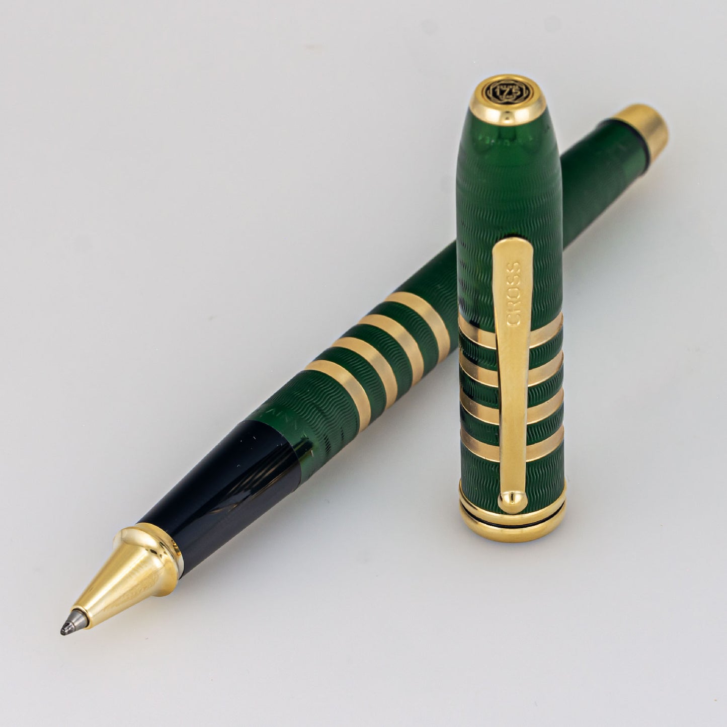 Cross 175th Anniversary Townsend Green & Gold Rollerball