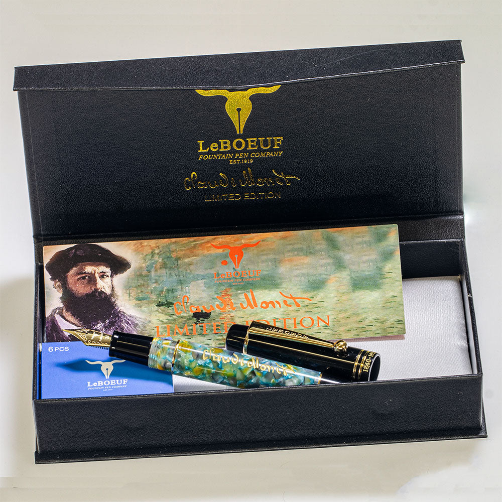 LeBOEUF Limited Edition Icon Monet Fountain Pen