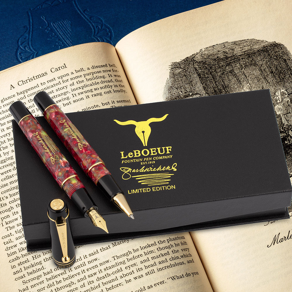 LeBOEUF Limited Edition Icon Dickens Fountain Pen