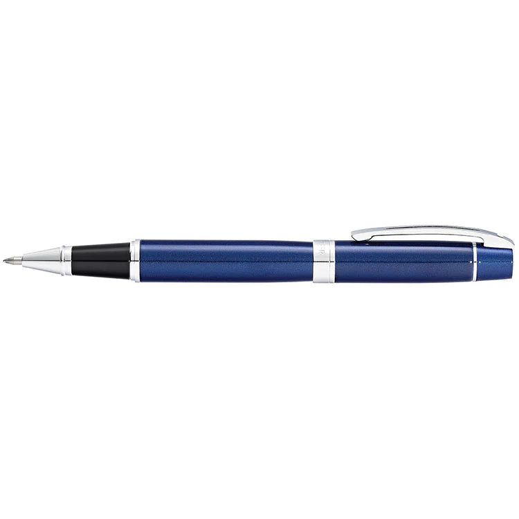 Sheaffer 300 Rollerball Blue Chrome Trim