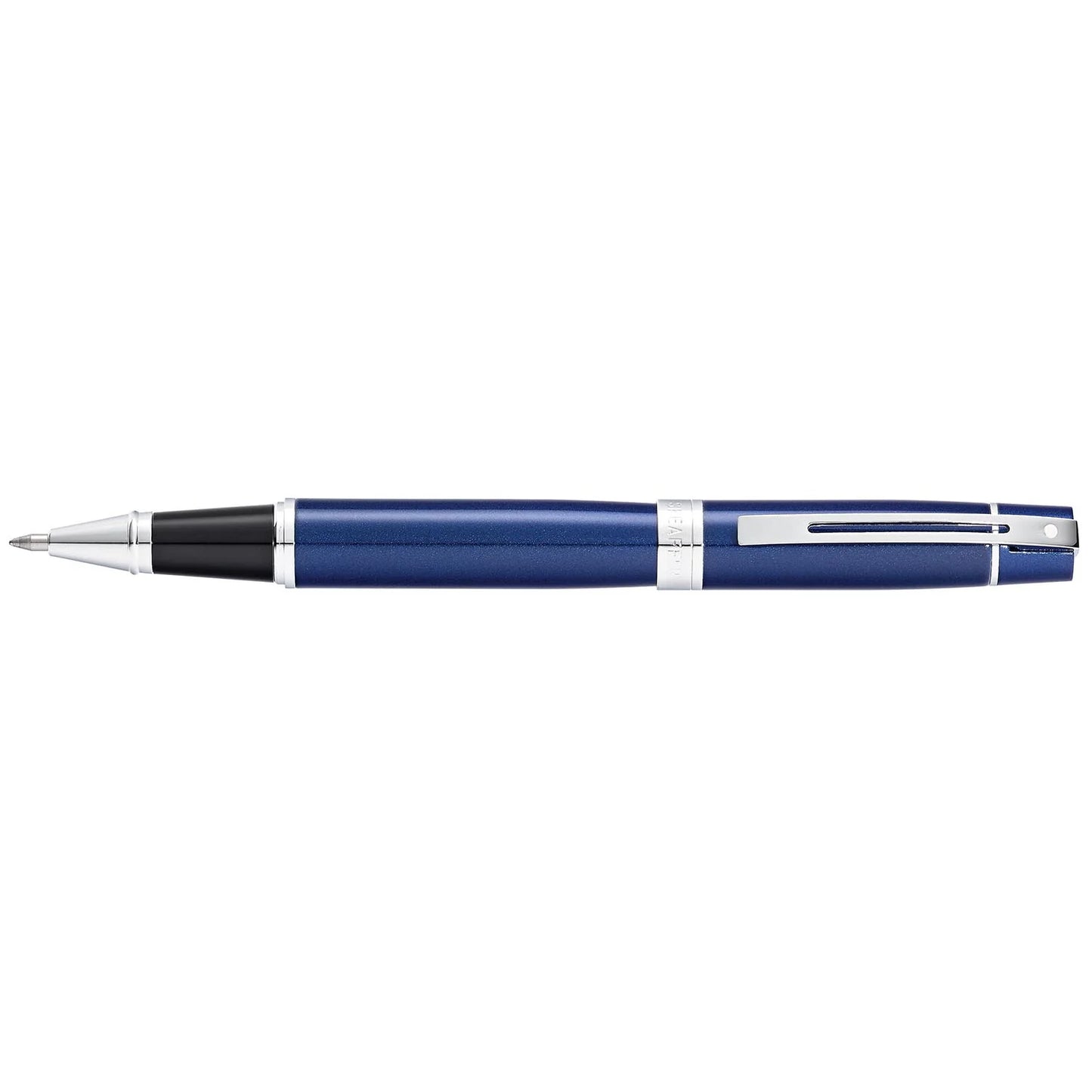 Sheaffer 300 Rollerball Blue Chrome Trim