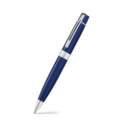 Sheaffer 300 Ballpoint Blue Chrome Trim