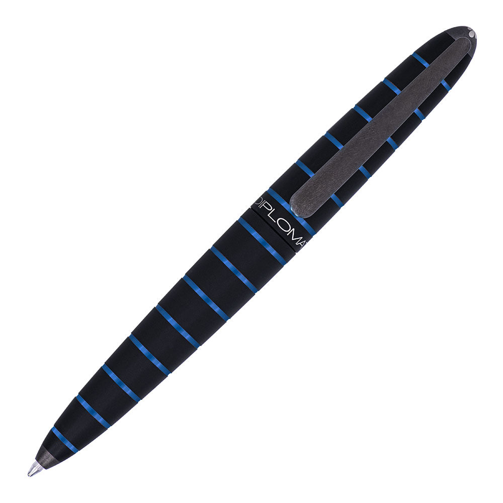 Diplomat Aero Elox Ring Ballpoint Blue