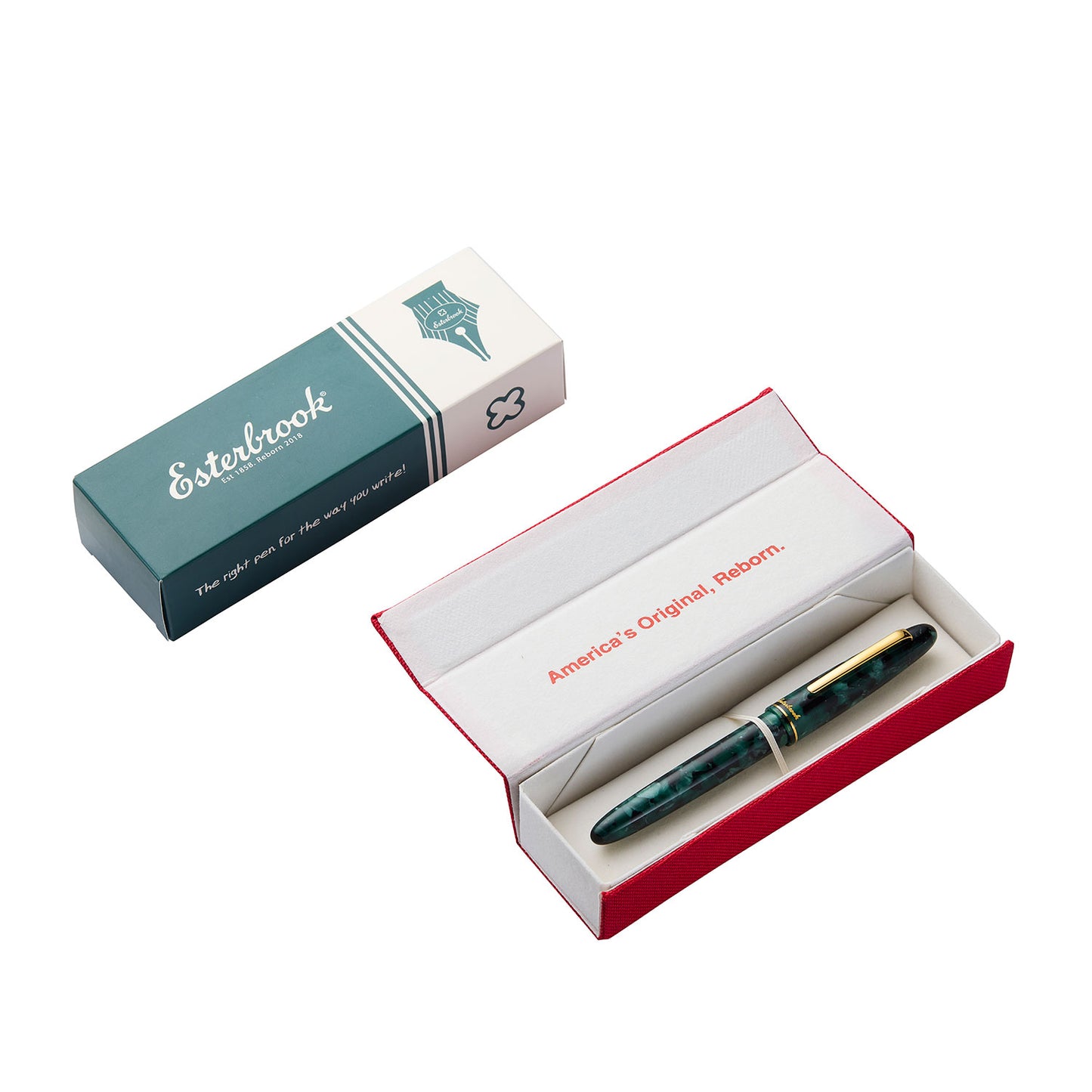 Esterbrook Estie Evergreen Gold Trim Fountain Pen