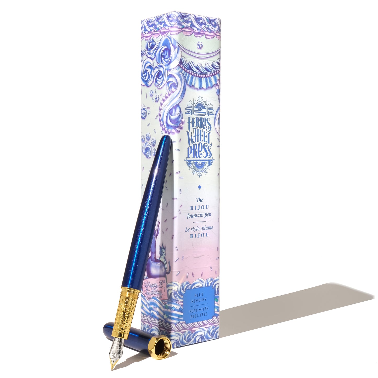 Ferris Wheel Press Bijou Blue Revelry Fountain Pen