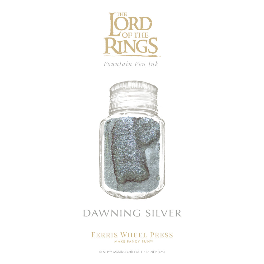Ferris Wheel Press x LOTR - Dawning Silver - 28ml Ink