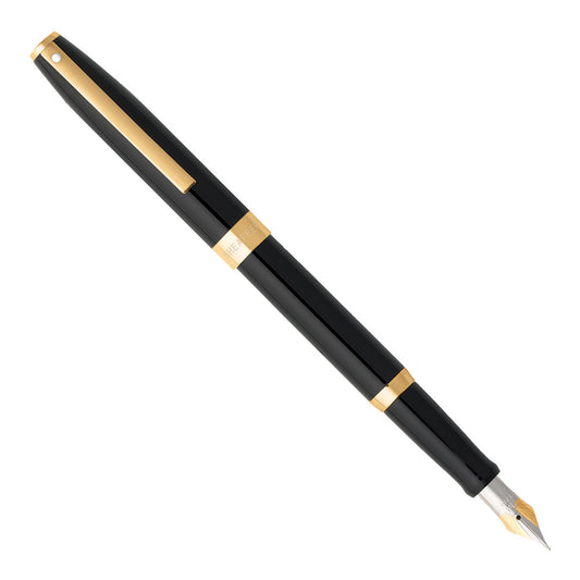 Sheaffer Sagaris  Black with Gold Trim Fountain Pen