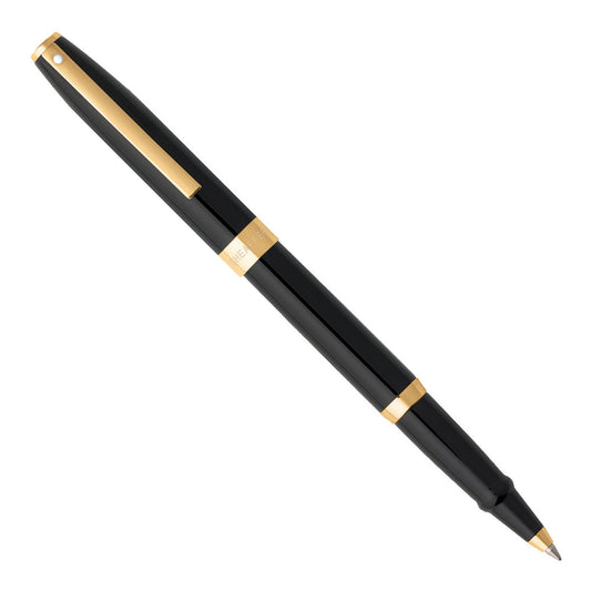 Sheaffer Sagaris Rollerball Black with Gold Trim