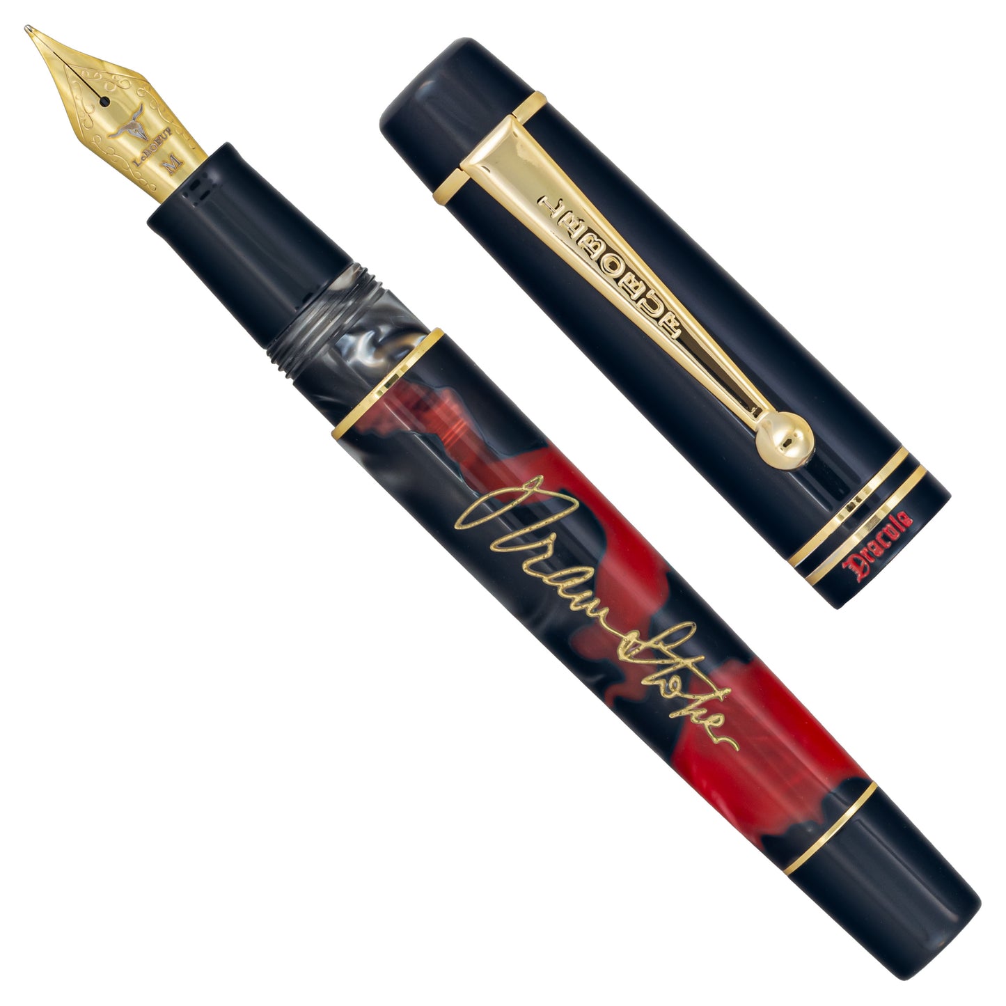 LeBOEUF Limited Edition Icon Bram Stoker "Dracula" Fountain Pen