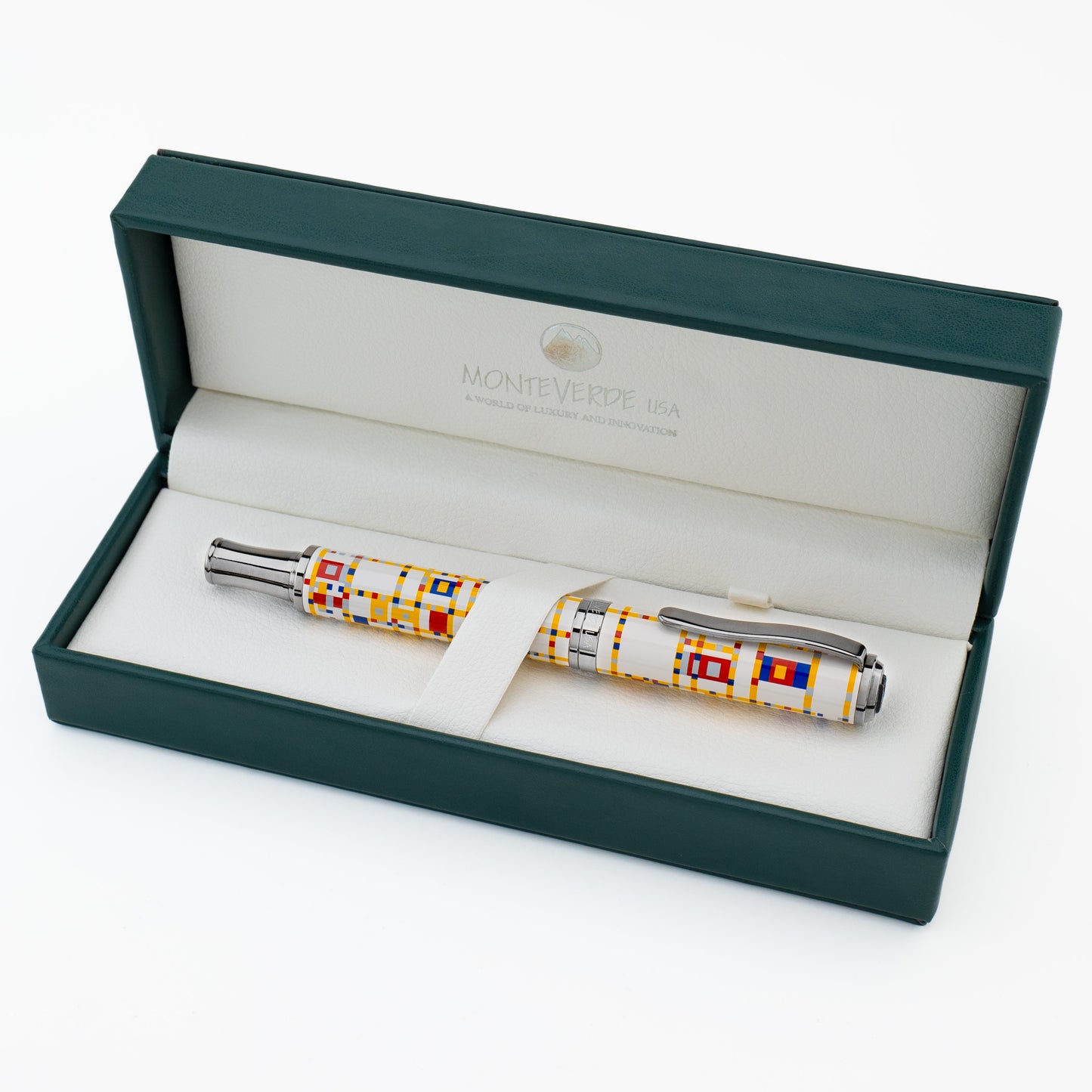 Monteverde Limited Edition Mondrian Broadway Boogie-Woogie  Fountain Pen