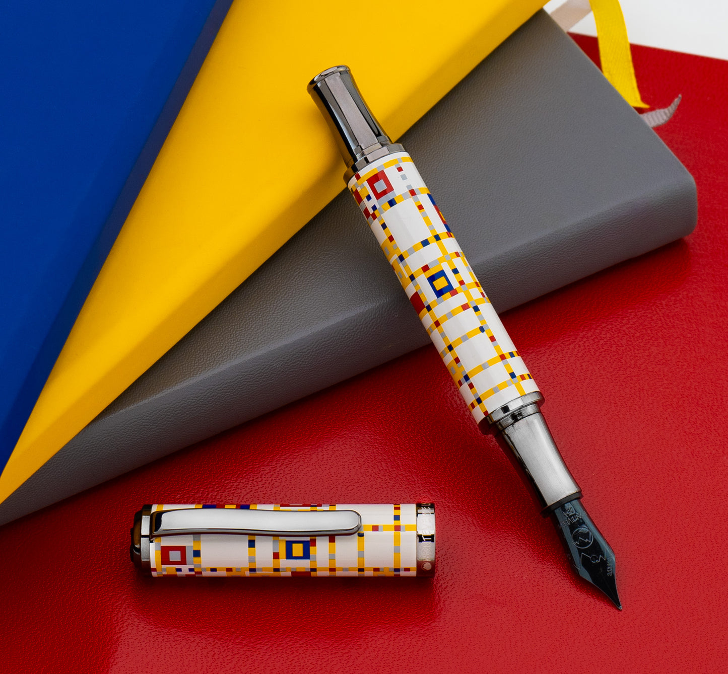 Monteverde Limited Edition Mondrian Broadway Boogie-Woogie  Fountain Pen
