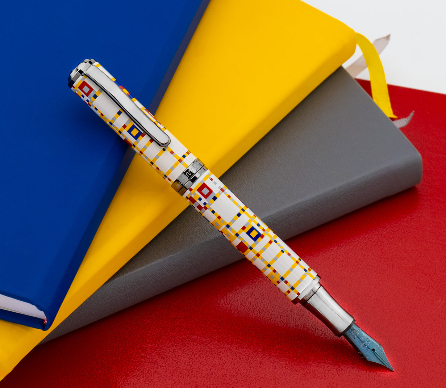 Monteverde Limited Edition Mondrian Broadway Boogie-Woogie  Fountain Pen