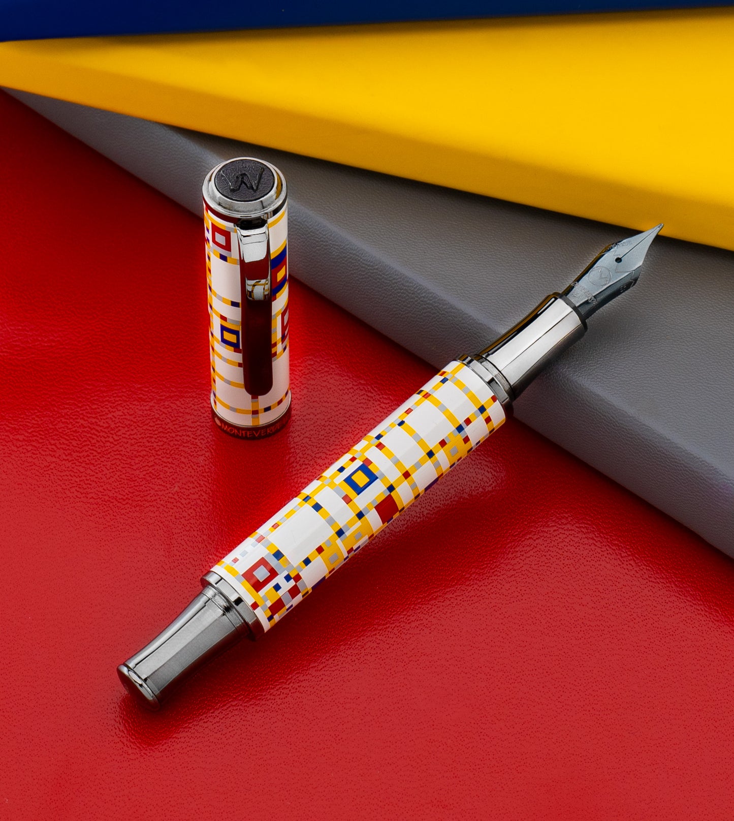 Monteverde Limited Edition Mondrian Broadway Boogie-Woogie  Fountain Pen