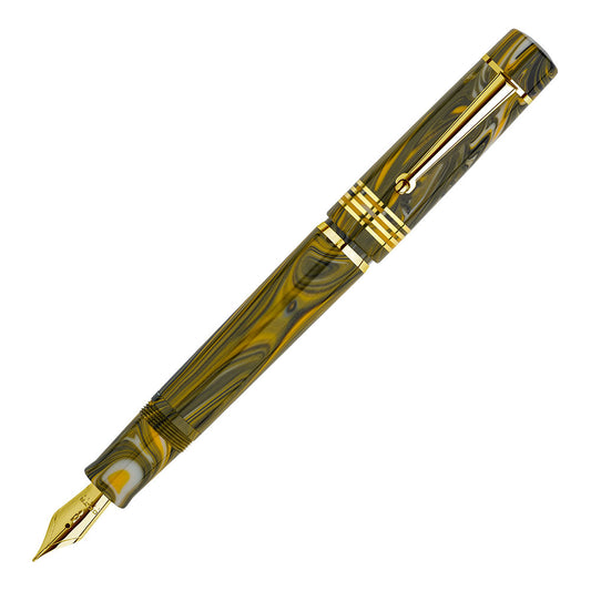 Delta Neo Gallery Four Rings Marigold Fountain Pen