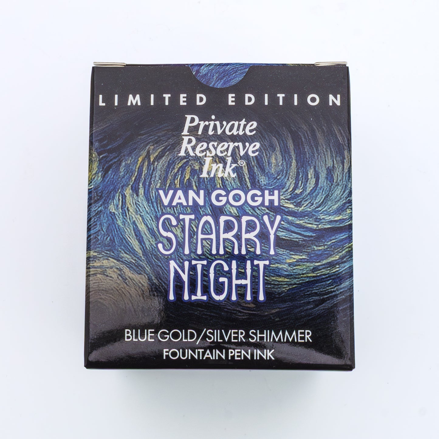 Private Reserve Limited Edition Double Shimmer 90ml Ink Bottle Van Gogh Starry Night