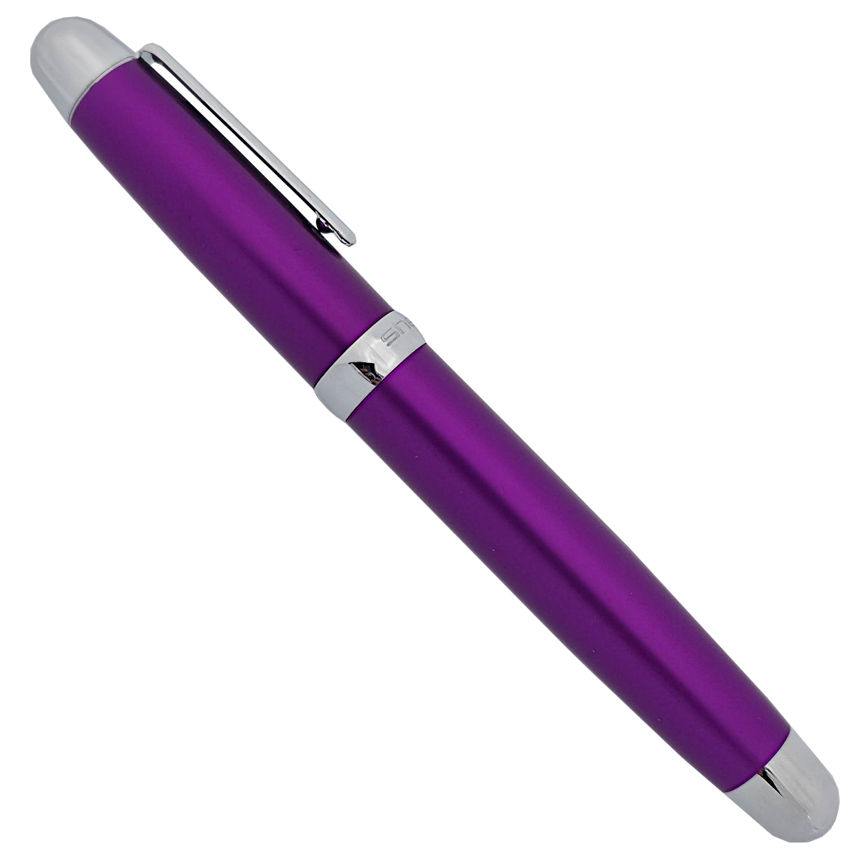 Sherpa Pen Cover Aluminum Purple with Chrome Trim