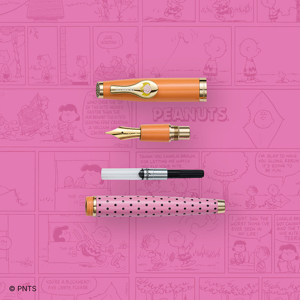 Esterbrook x Peanuts 75th Anniversary Estie Sally Fountain Pen