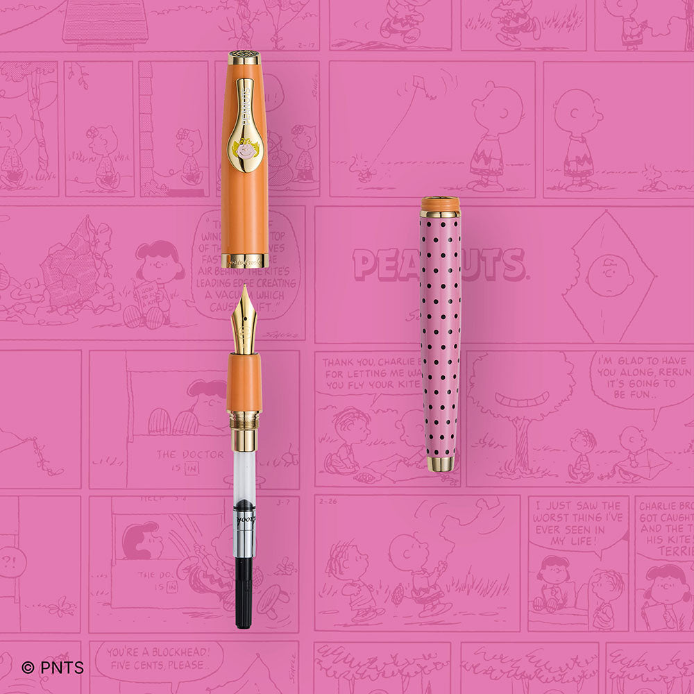 Esterbrook x Peanuts 75th Anniversary Estie Sally Fountain Pen