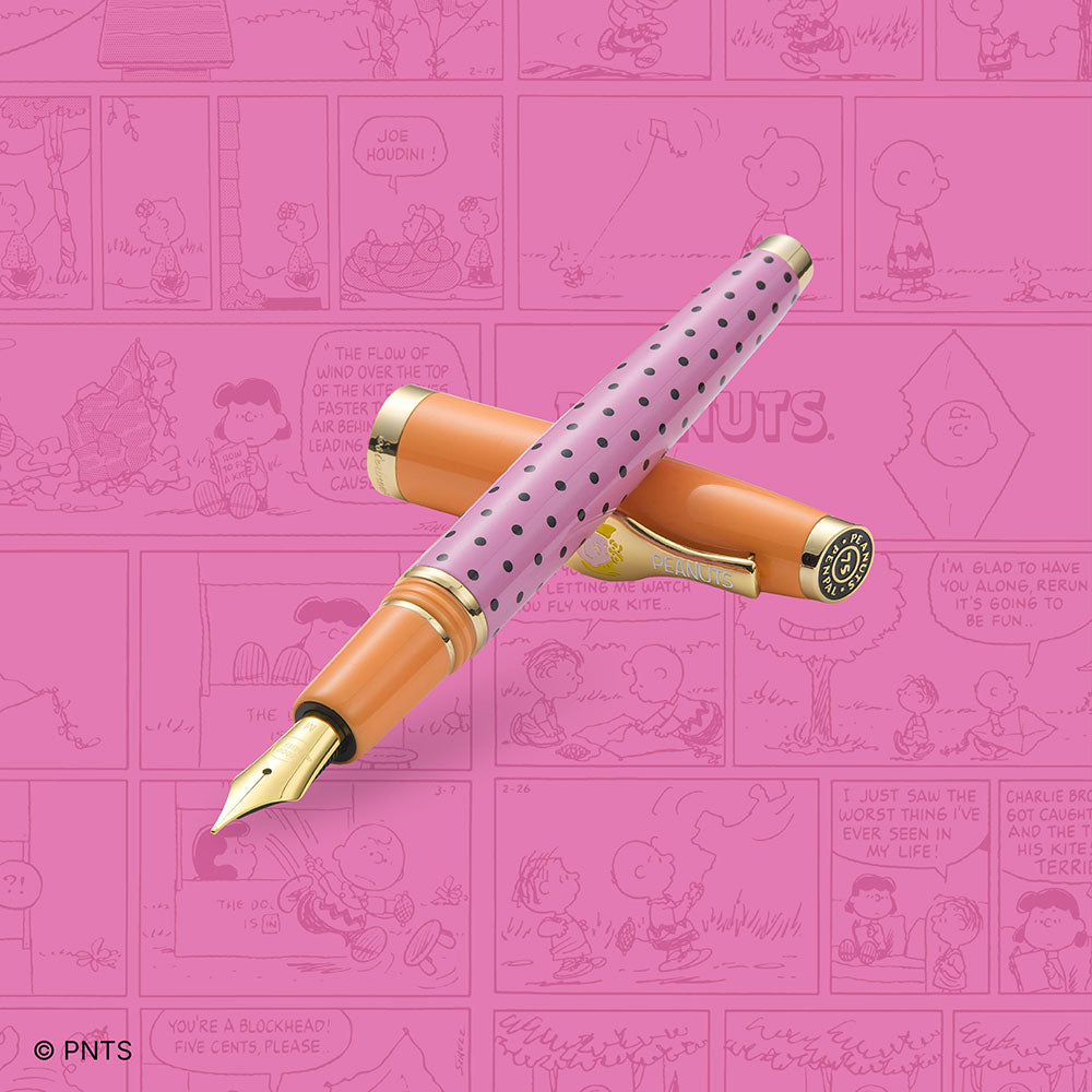Esterbrook x Peanuts 75th Anniversary Estie Sally Fountain Pen