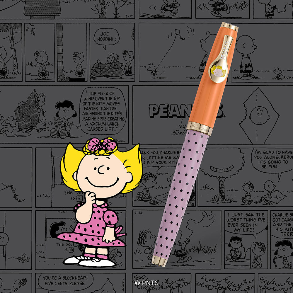 Esterbrook x Peanuts 75th Anniversary Estie Sally Fountain Pen