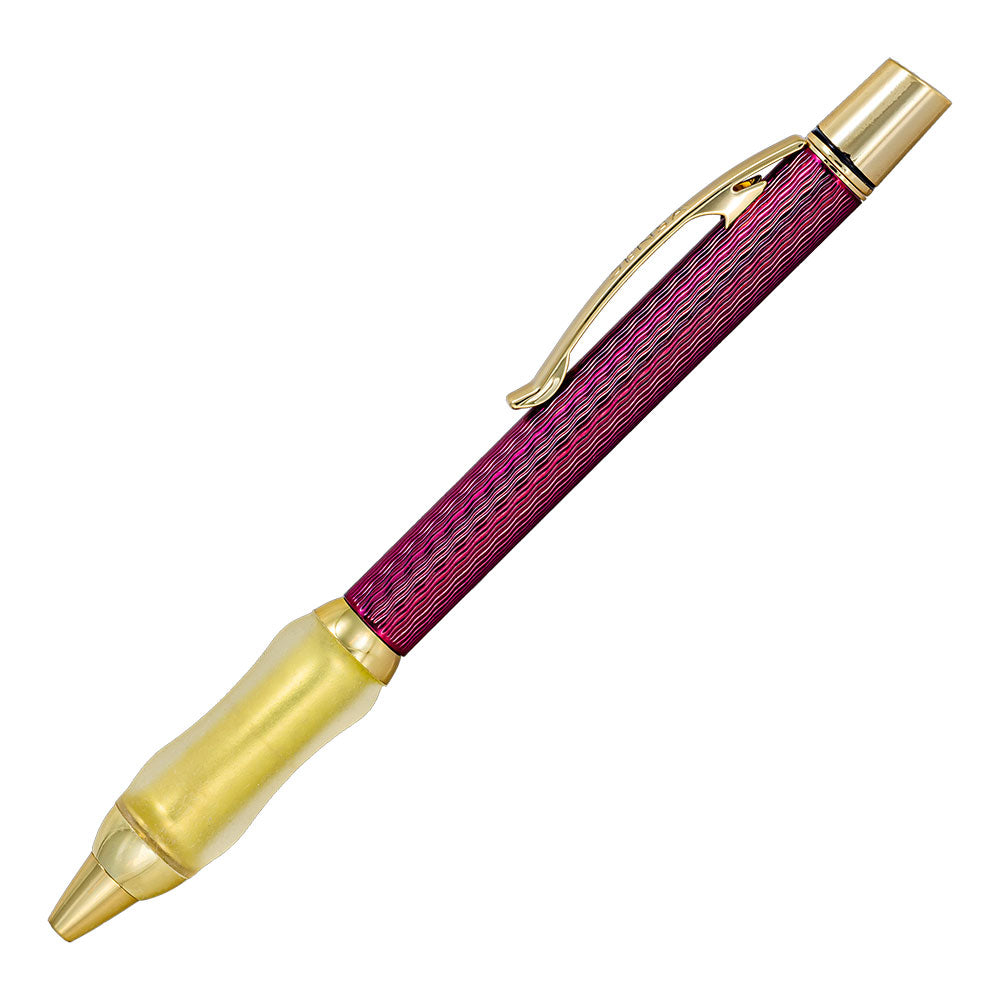 Sensa Herringbone Jewels Ballpoint Garnet Burgundy