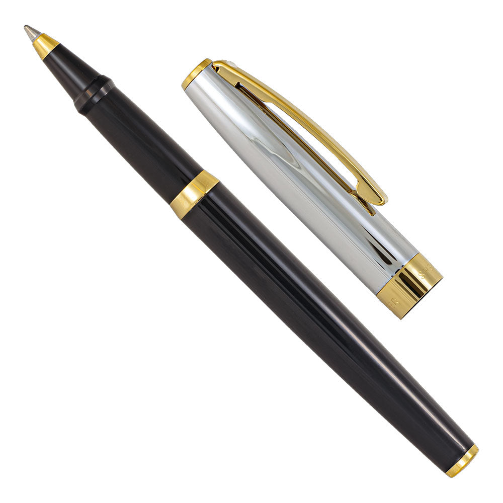 Sheaffer Sagaris Rollerball Black with Chrome Cap
