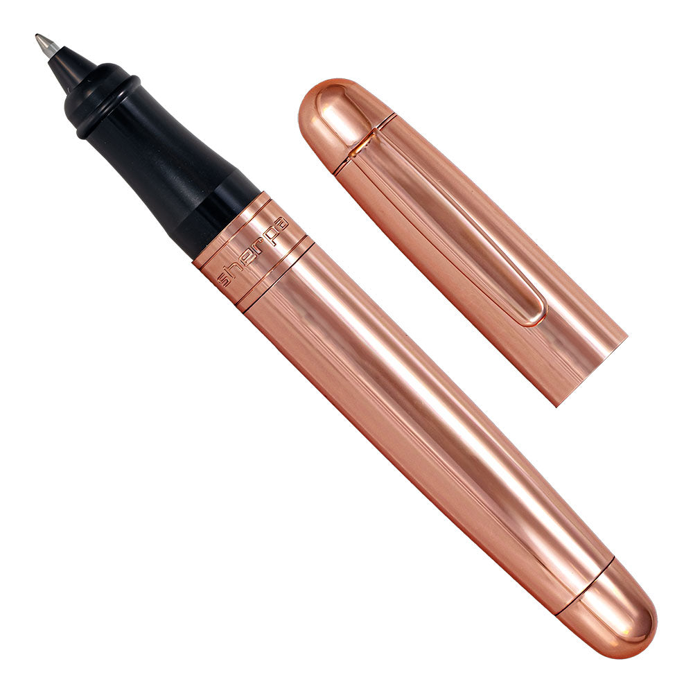 Sherpa Pen Cover Contemporary Copper Burst Rose Gold Trim