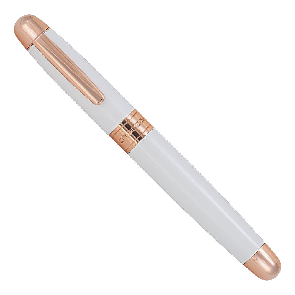 Sherpa Pen Cover Contemporary Arctic Aurora Rose Gold Trim