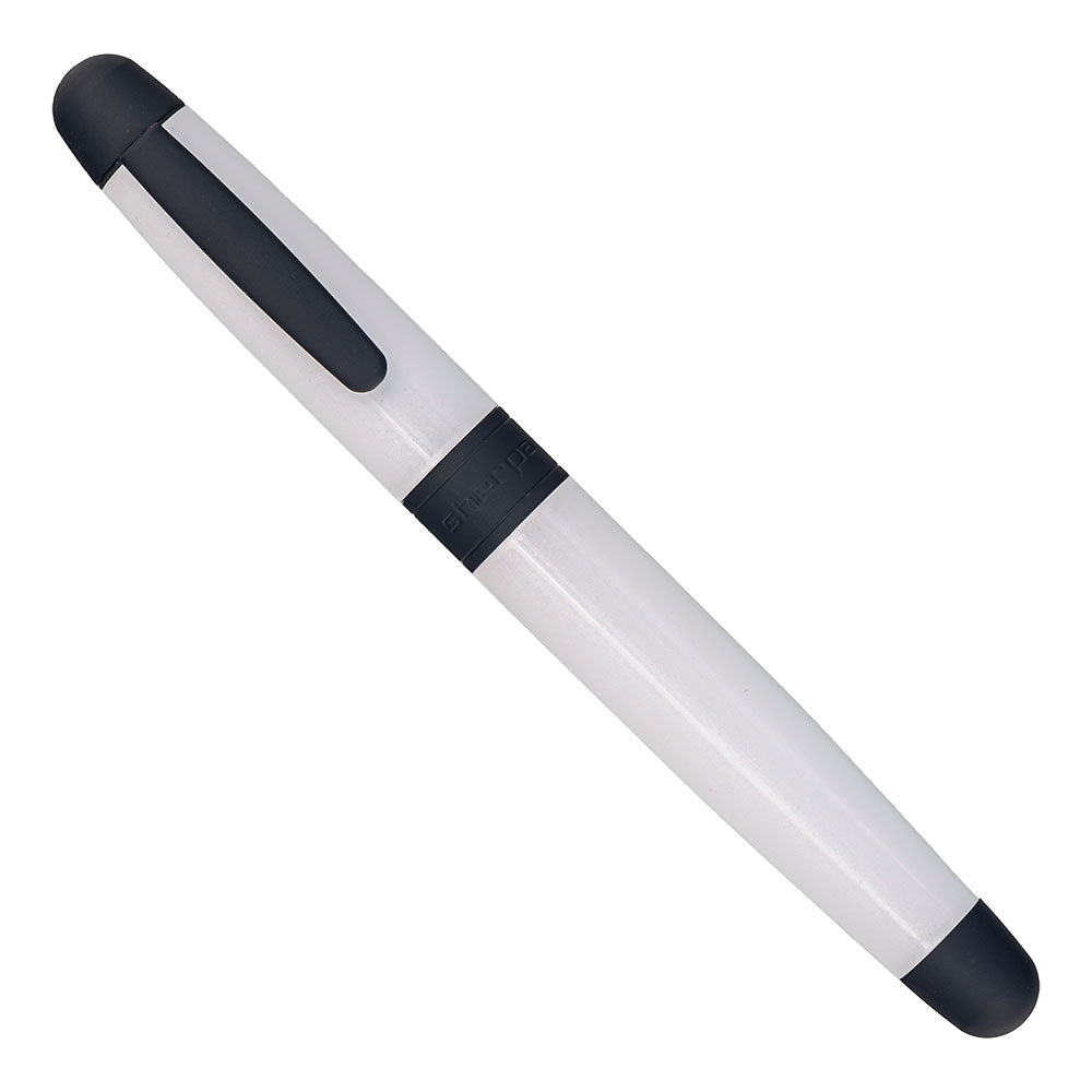 Sherpa Pen Cover Phantom Contemporary Arctic Snow Matte Black Trim